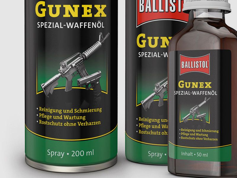 GUNEX Spezial-Waffenöl 200 ml Spray (45,00 €*/1 Liter)