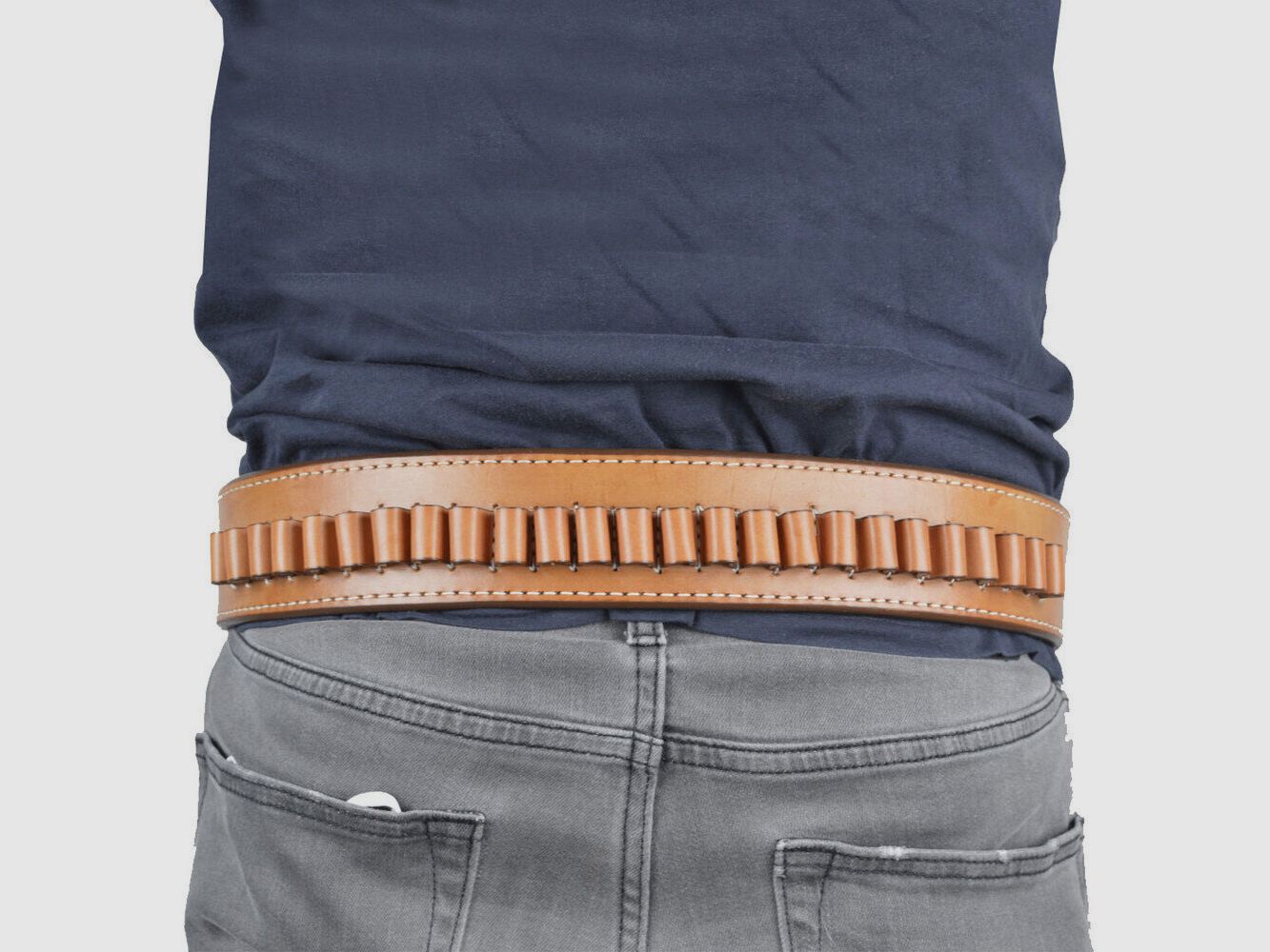 Triple K Western belt XL .44/.45 brown, image 5 of 5