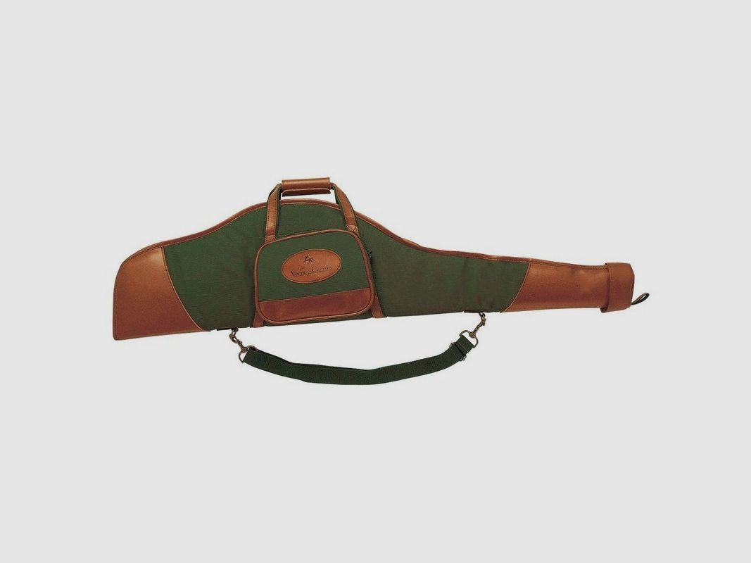 Futteral pour fusil avec lunette 125 cm Verney Carron vert et marron