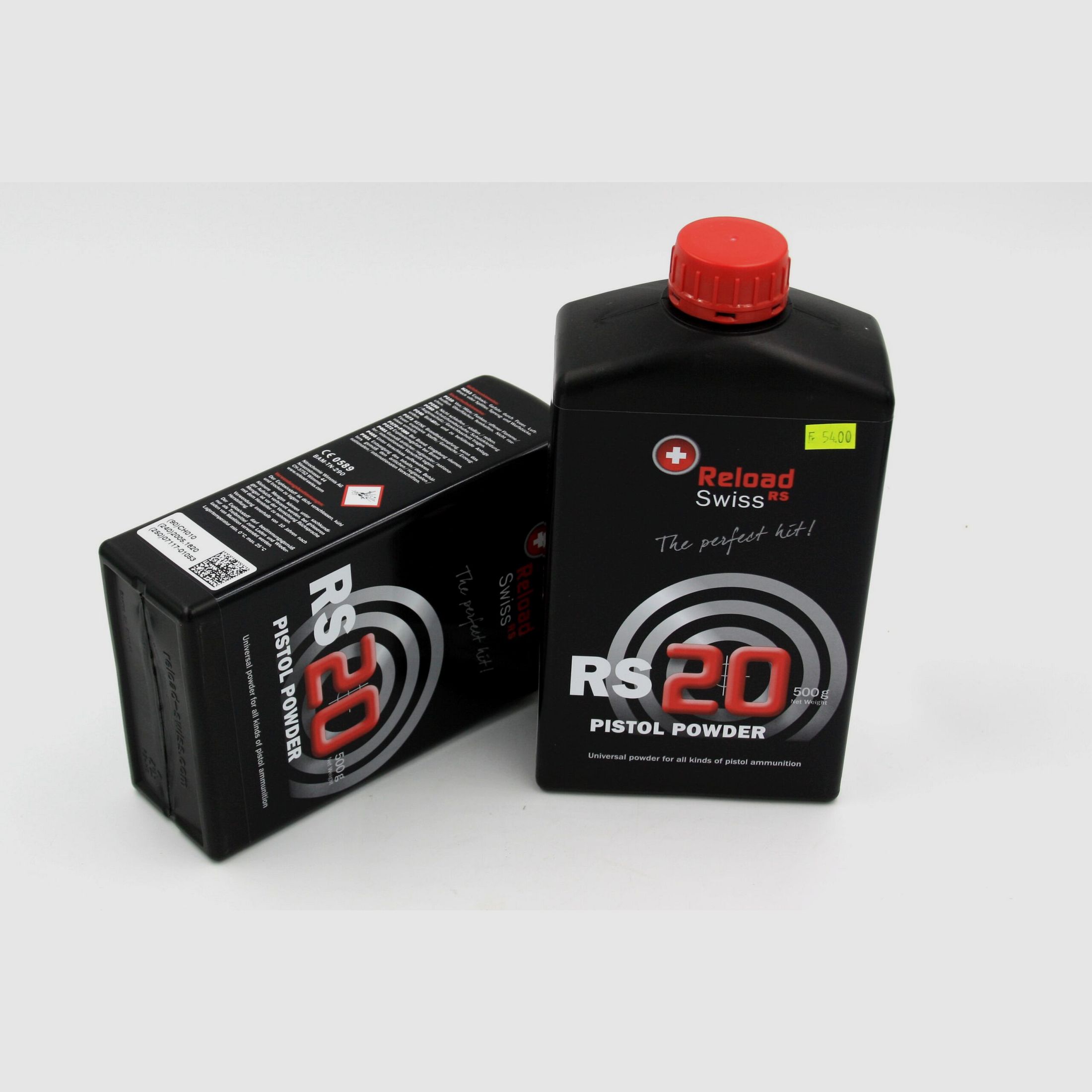 Propellant, Wimmis RS 20, 0.5kg, for pistol, no postal shipping