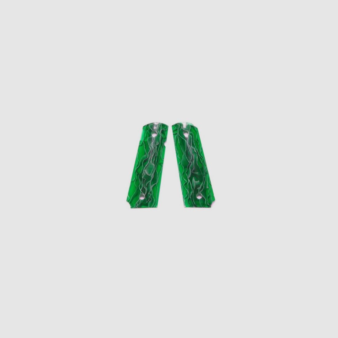 Grip Custom Alume Green Colt 1911