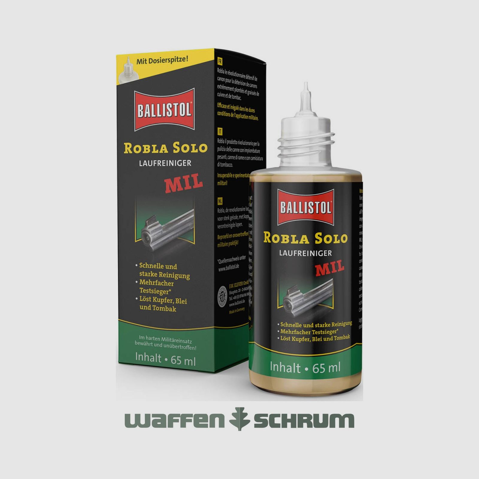 Ballistol Laufreiniger Robla Solo MIL 65ml