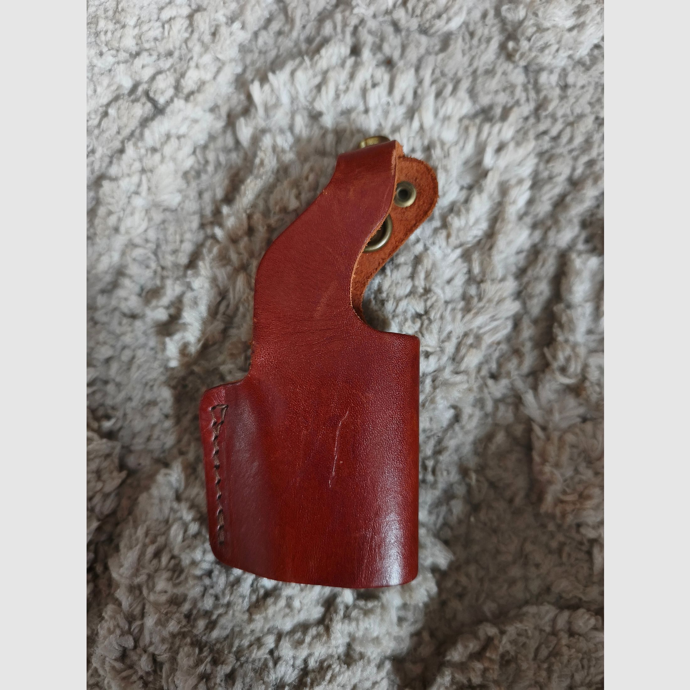 Leather holster as new for pocket pistol
