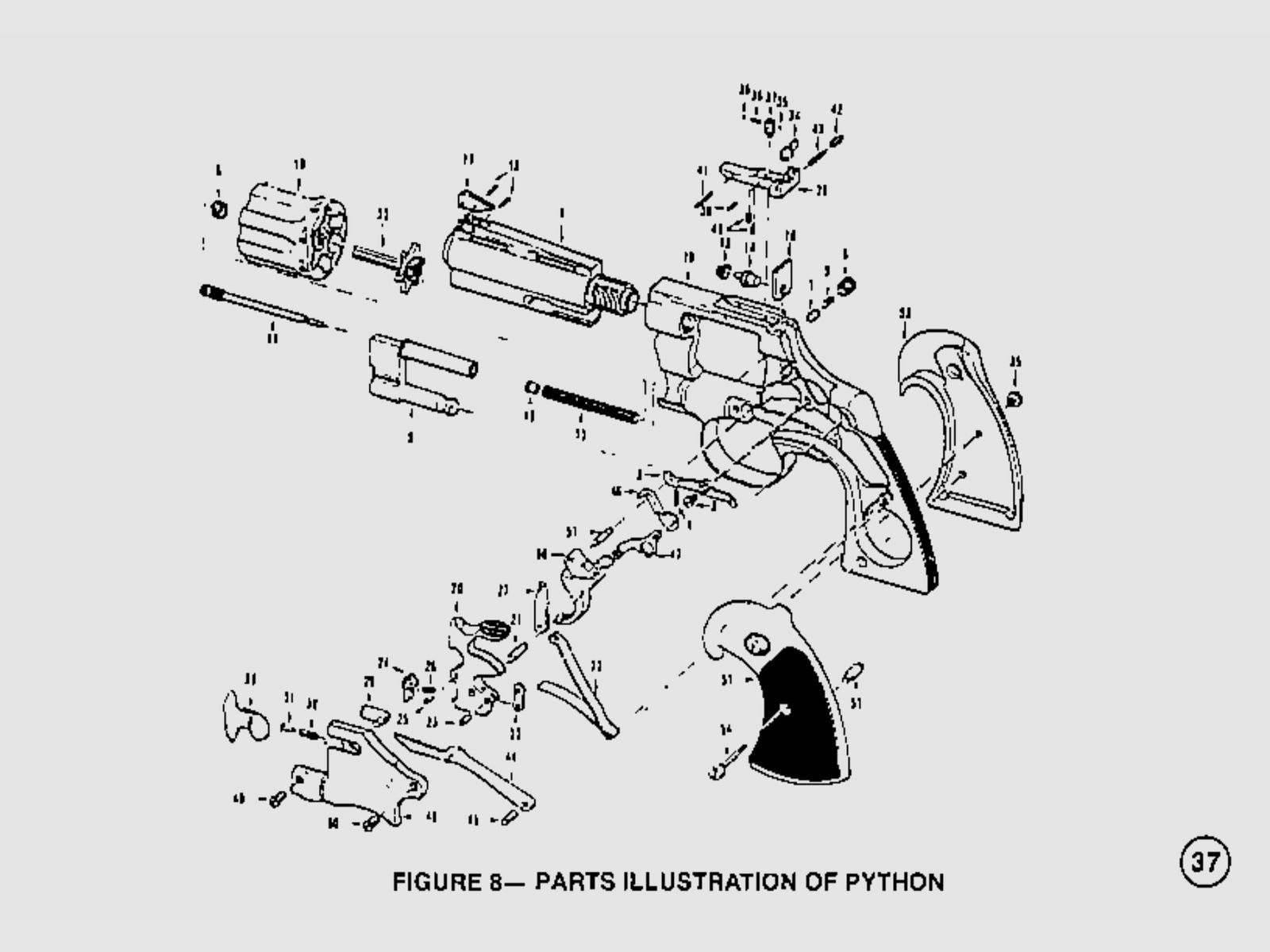 ESPLOSO REVOLVER PYTHON