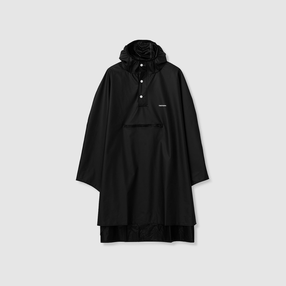Tretorn PU Light Poncho Impermeabile Nero