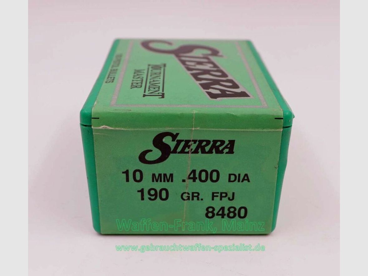 Sierra Bullets, Santa Fe FFW bullets 10mm (.400)