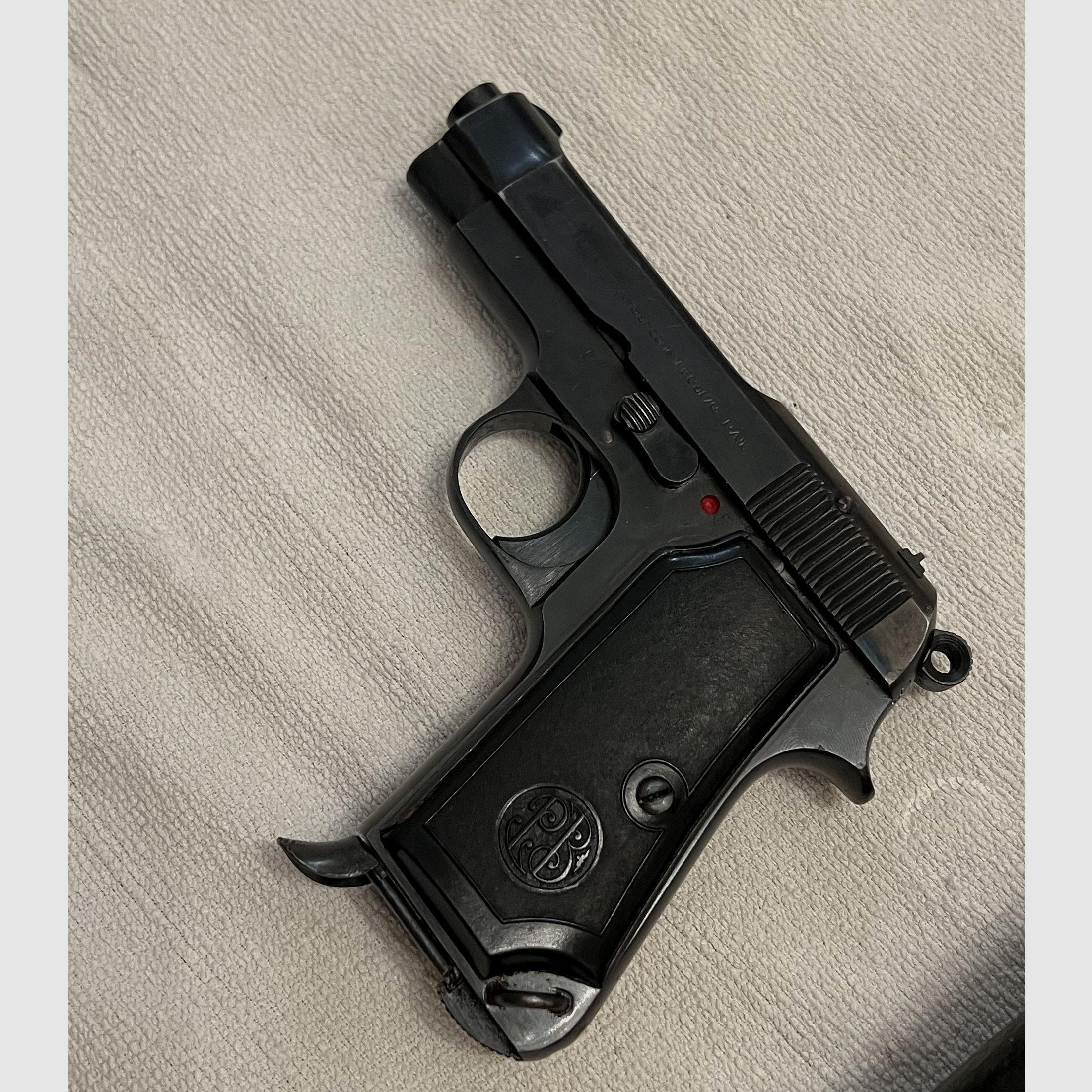 Halve automatische pistool Pietro Beretta Gardone 7,65mm