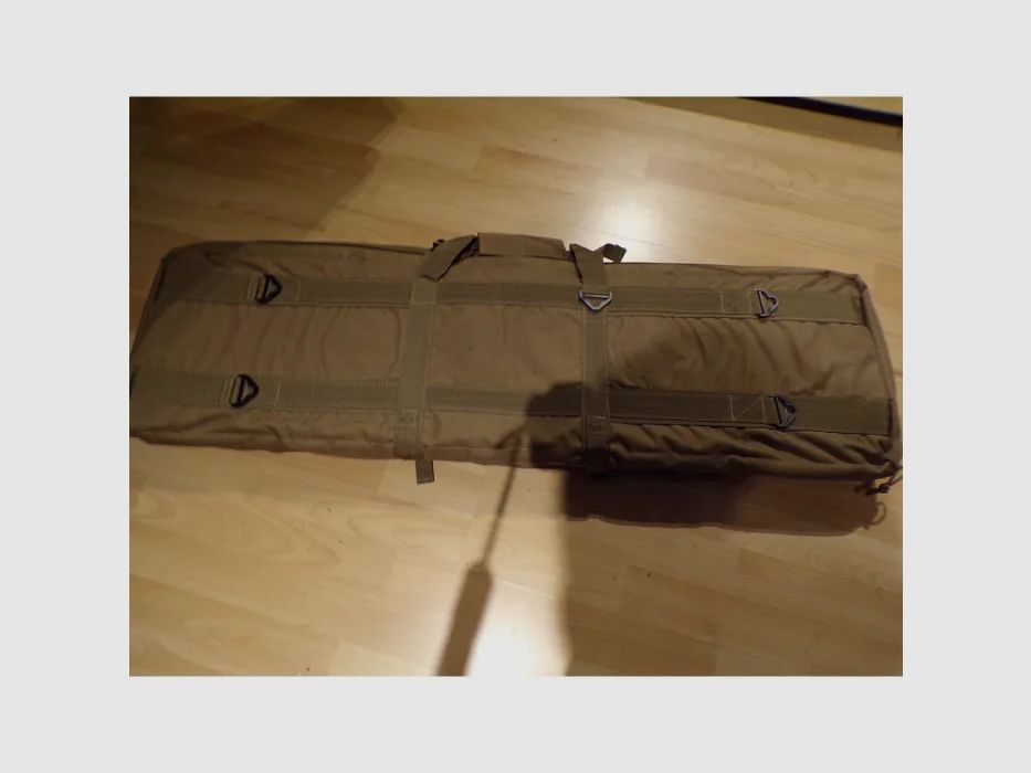 Gewehrtasche / Rifle Case "Large" - für Langwaffen bis 100cm, abschließbar, Schwarz