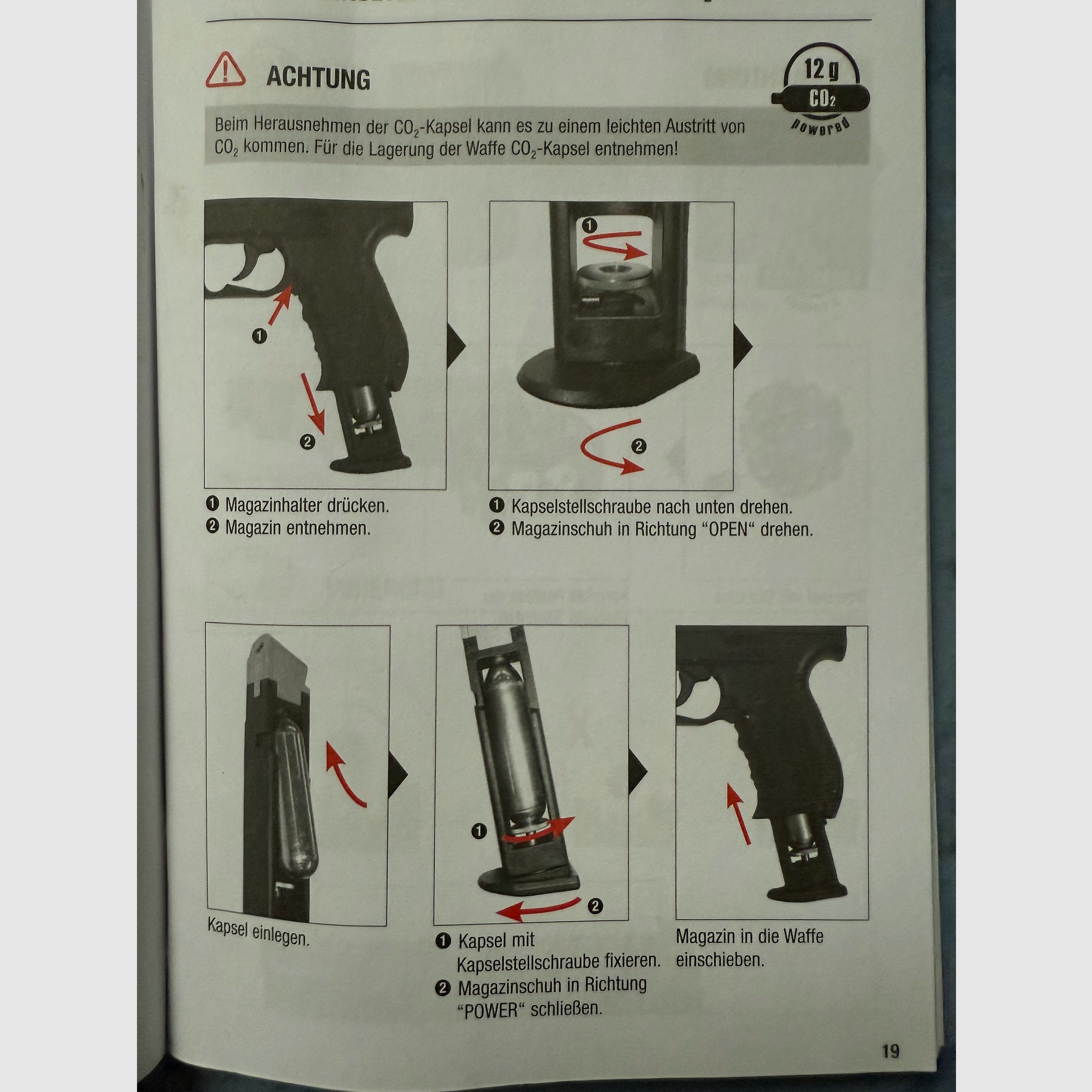 Luftpistole Walther Nighthawk  CO2 mit Zubehör wie Neu