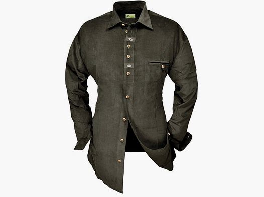 Cord 1/1-manga, talla 46 - con aplicaciones de cuero