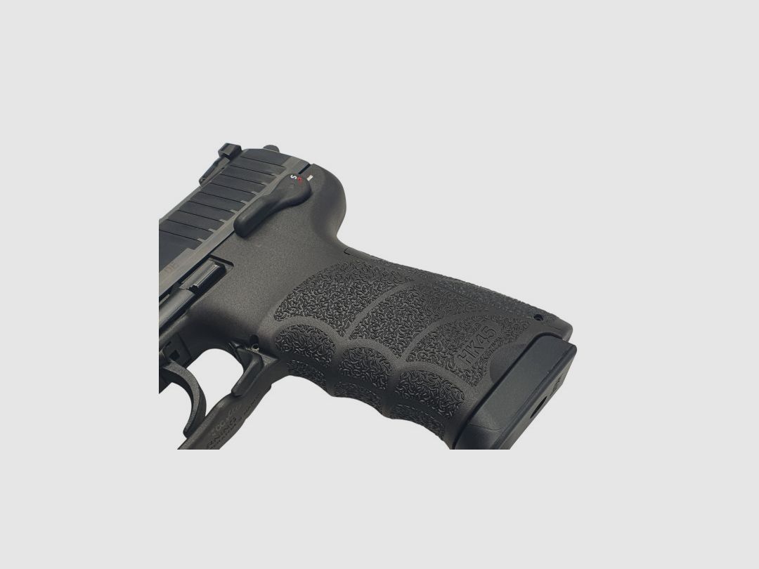 VENDITA USATO - PISTOLA HK45 TACTICAL BLACK CAL.45ACP CANNA FILETTATA, immagine 8 di 9