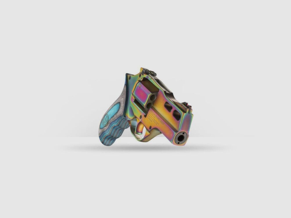 Chiappa	 Rhino 30 DS Nebula Multi Color PVD .357 Mag. Revolver