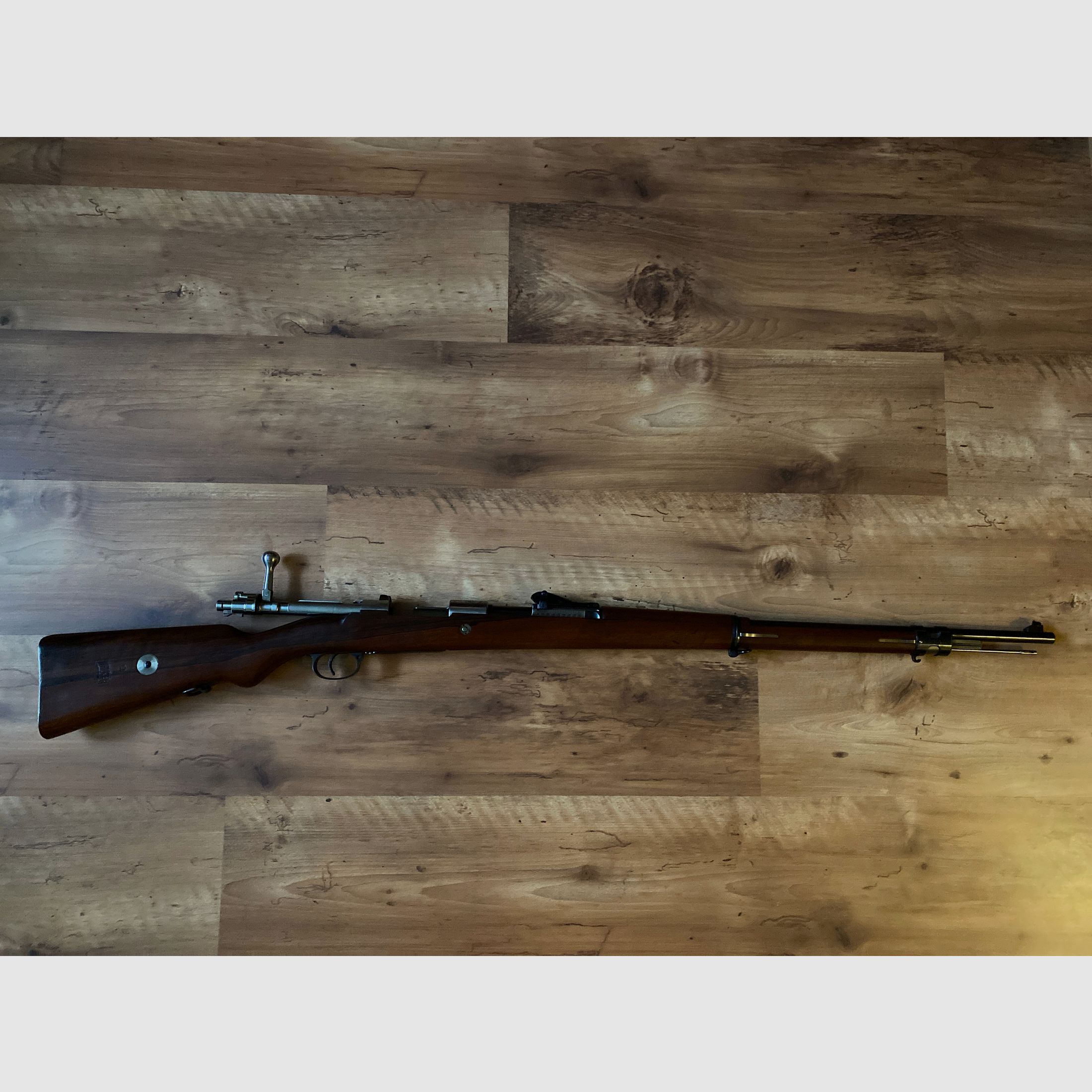 Liquidación de mi colección: rifle de cerrojo Mauser Model Peru 1909 Cal. 7,65x53 Arg, imagen 1 de 5