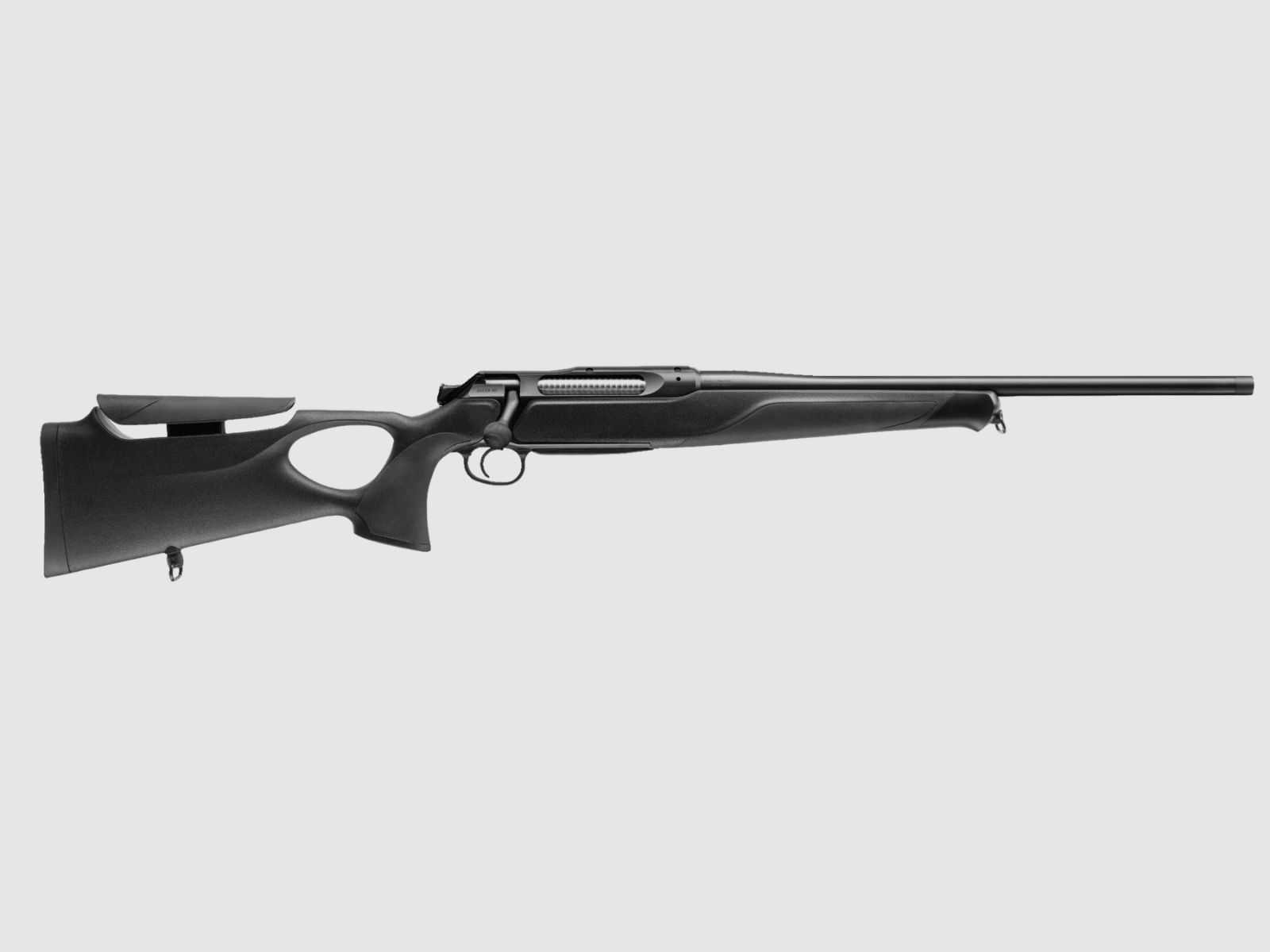Sauer 505 Synchro XT Zwart / .308 Win / 47cm loop / draad / zonder richtmiddelen / Elegance-pakket