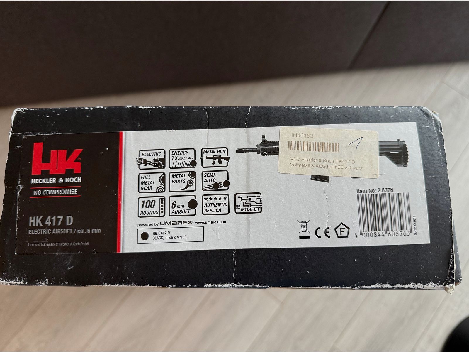 VFC Heckler & Koch HK471D S-AEG inkl. 4-12x50 Zielfernrohr beleuchtet Entfernungsmesser