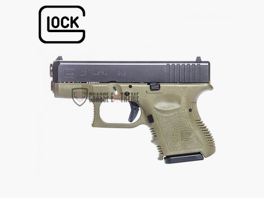 GLOCK 26 Gen3 pistol cal 9x19mm Olive Green
