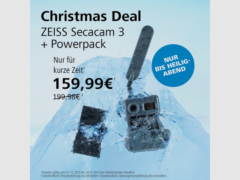 ZEISS Secacam 3 + Power Pack - XMas DEAL