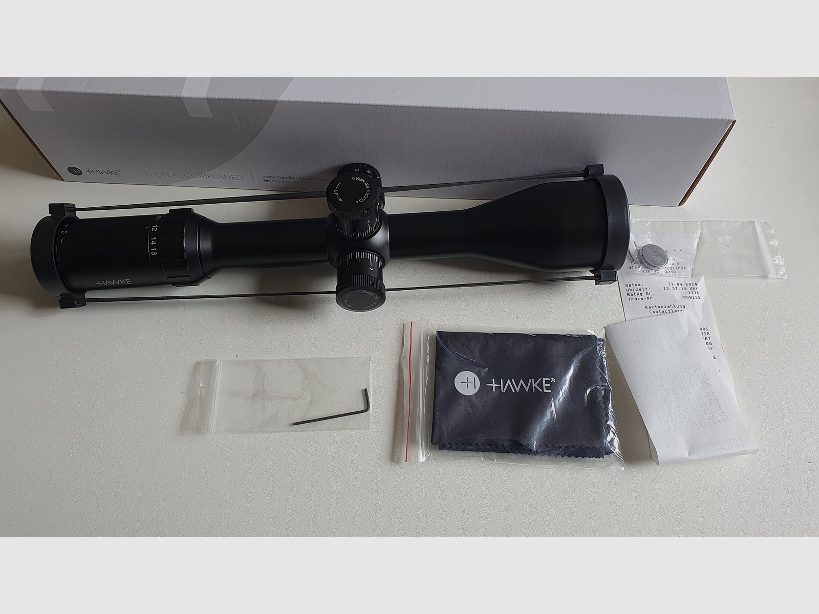 Hawke Vantage 30 WA FFP 4-16x50 IR Half Mil Dot , Bild 9 von 10