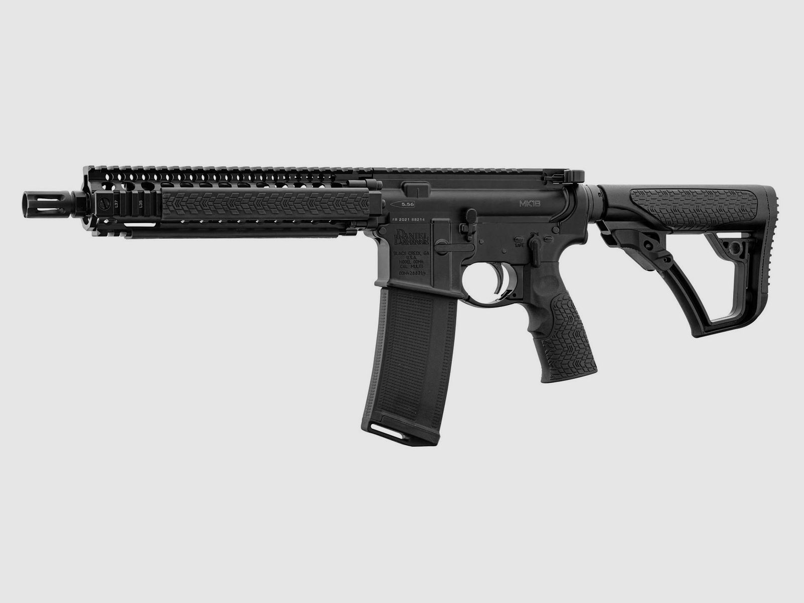 DANIEL DEFENSE – MK 18 ZWART – CAL. 223 10,3", afbeelding 3 van 9