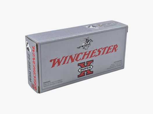 Winchester .22-250 Rem. Pointed Soft Point 55grs / 3.6g