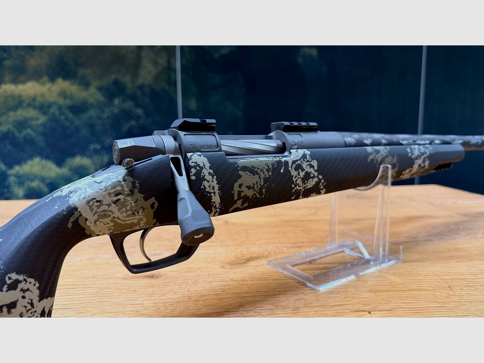 Gunwerks Magnus / 6,5mm PRC / LL 16" / mit Titan-System / 5/8x24UNEF / Halo Green Carbon