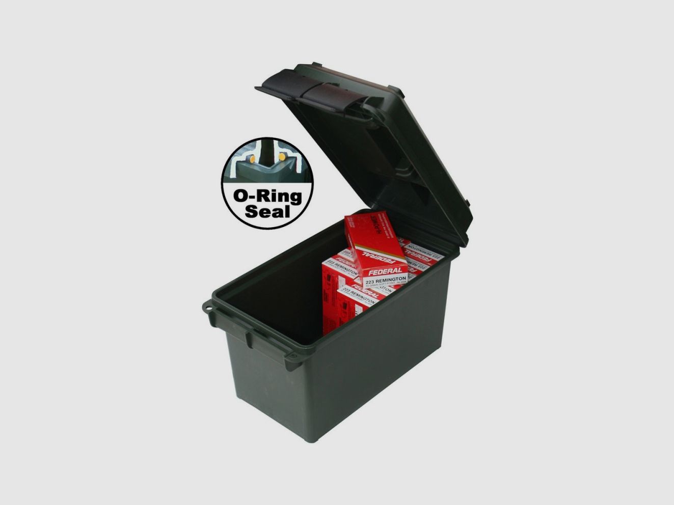 XL MTM Munitionskiste - orange, Bild 2 von 10
