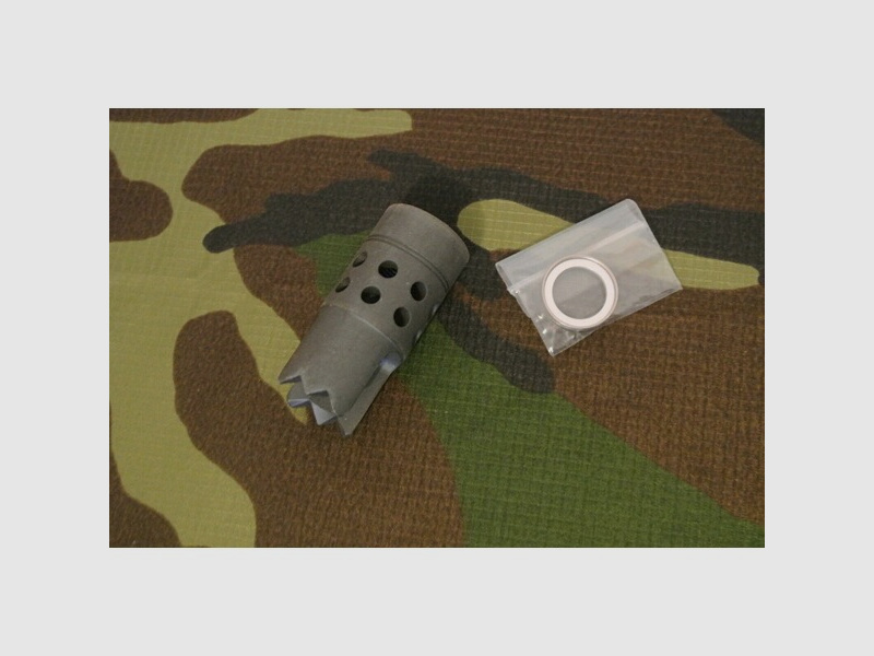 G&P M4 Steel Rebar Cutter Flash Hider 14mm Airsoft GP499C