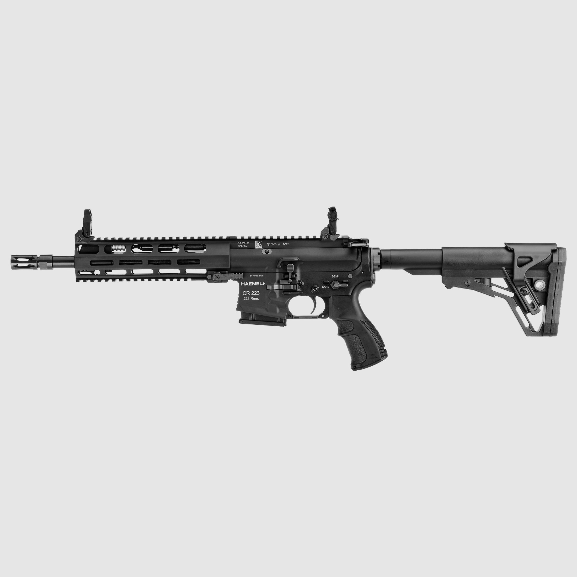 Haenel CR223, 10,5" Lauf Schwarz, Kal. .223 Rem.