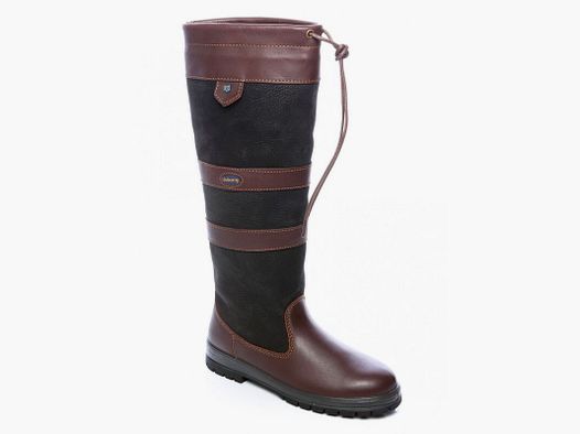 Dubarry Herrenstiefel Leder Galway 45 Black/Brown