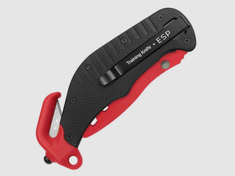 Coltello da soccorso da allenamento TRK-01, rosso, immagine 2 di 3