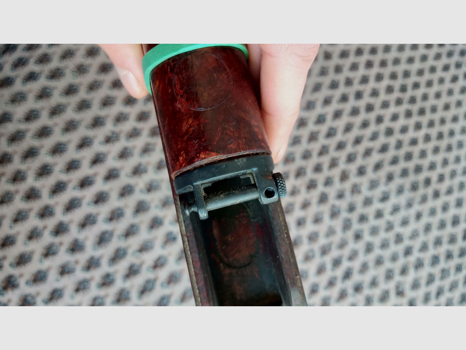 Oryginalny VZ.58 "Beaver Barf" Bakelitowy osłon rękojeści i chwyt / również odpowiedni dla CSA Sporter / Zestaw #1