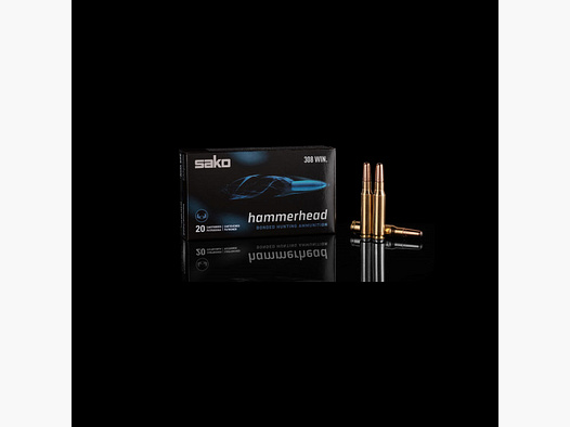 SAKO HAMMERHEAD SP - .308WIN - 180GRS,/11,7G - 20 SCHUSS