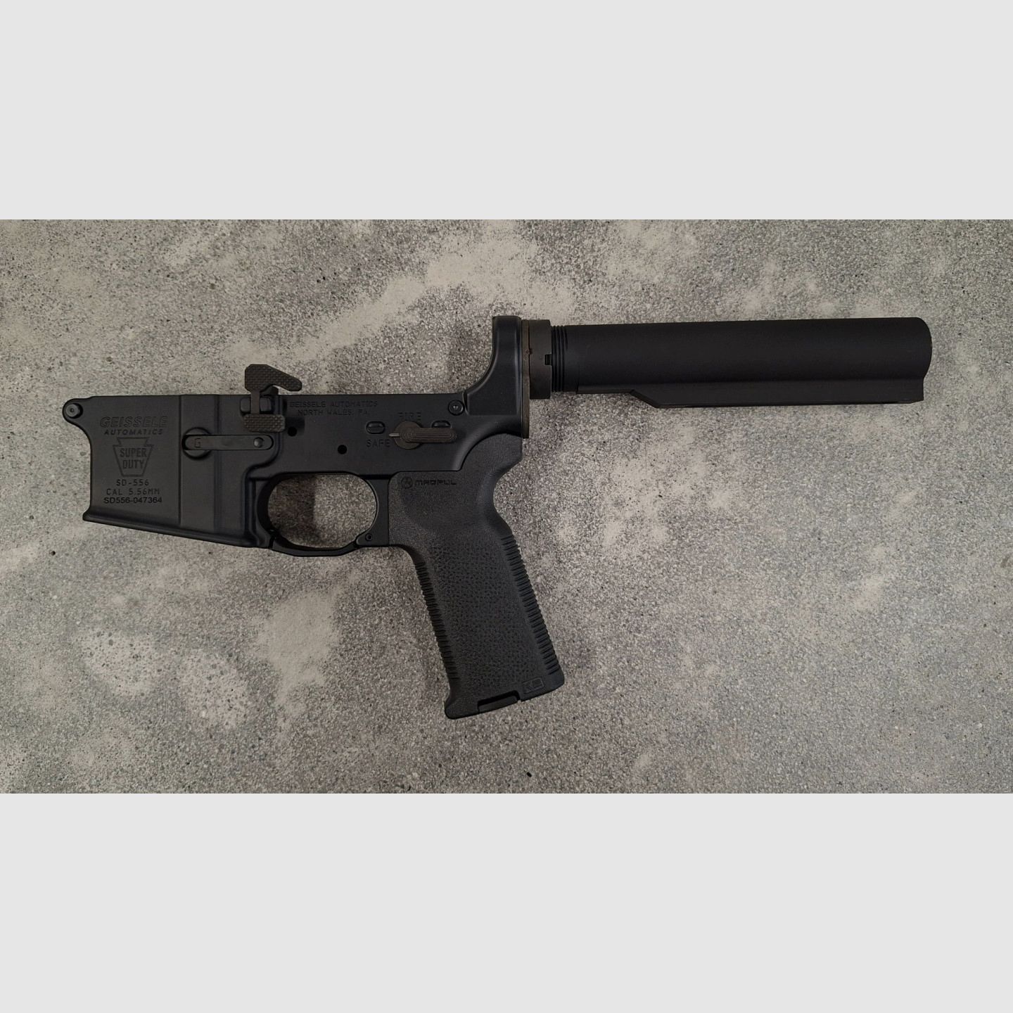 Lower Geissele Super Duty Schwarz