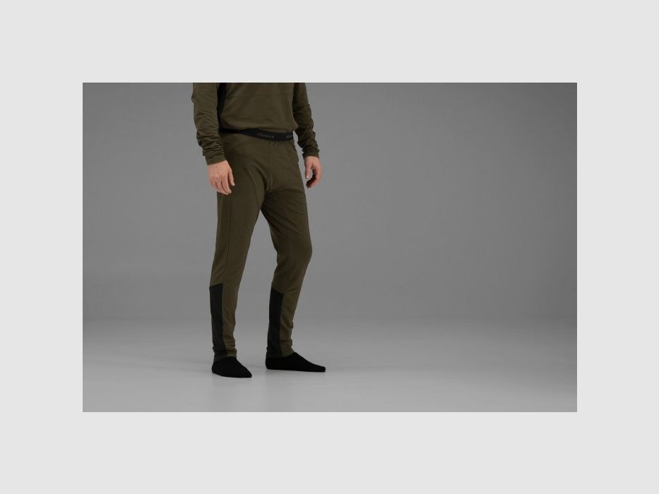 Podgrzewane kalesony Harkila HEAT Long Johns willow green/black (200103125), zdjęcie 7 z 8