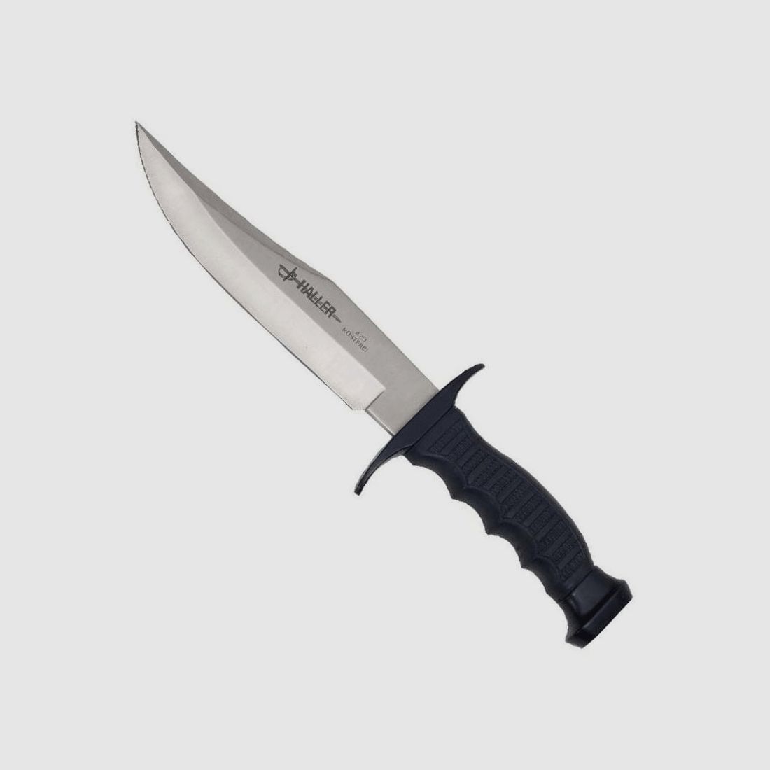 Couteau Bowie avec un étui en cuir