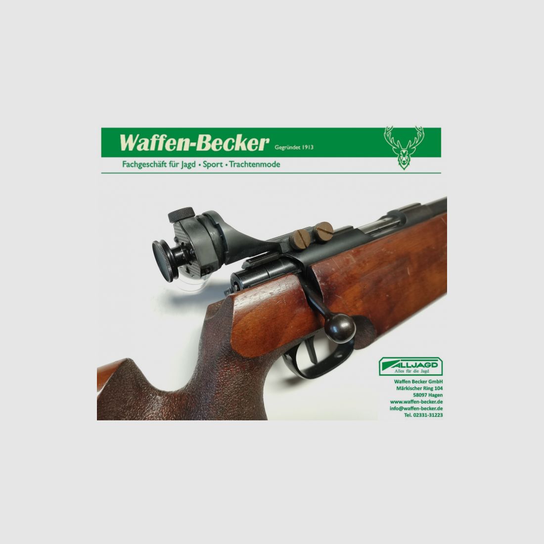 KK-Matchgewehr Walther Kal. .22lr. Nr.3