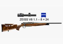 J.P. Sauer & Sohn Sauer 505 Ergo Lux Repetitiegeweer HQ3 Uitrustingspakket Elegance + VSR | 8.5x55 Blaser | ZEISS V8 1.1-8x24