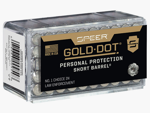 Speer Gold Dot Personal Protection .22 WMR 40GR GDHP 50 Patronen