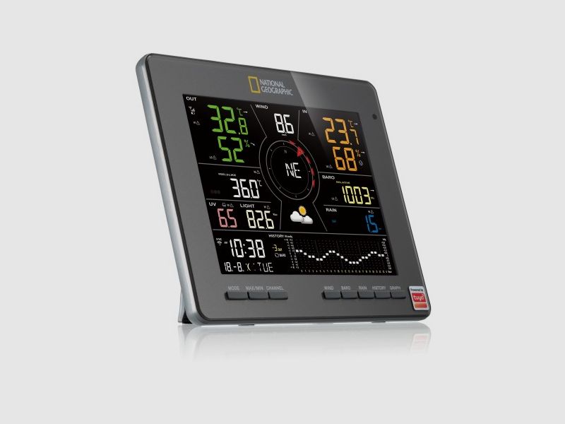 NATIONAL GEOGRAPHIC Slimme Weerstation Tuya met 7-in-1 Sensor, afbeelding 14 van 19
