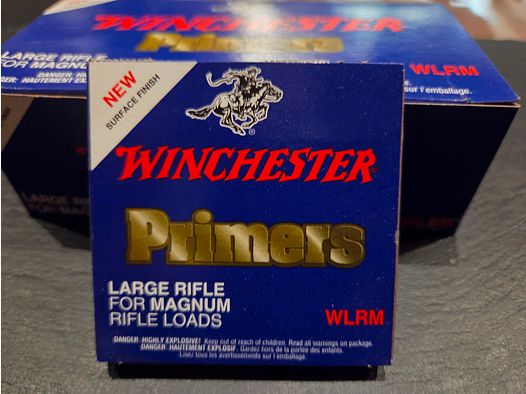 Winchester primers WLRM 4600 pcs.