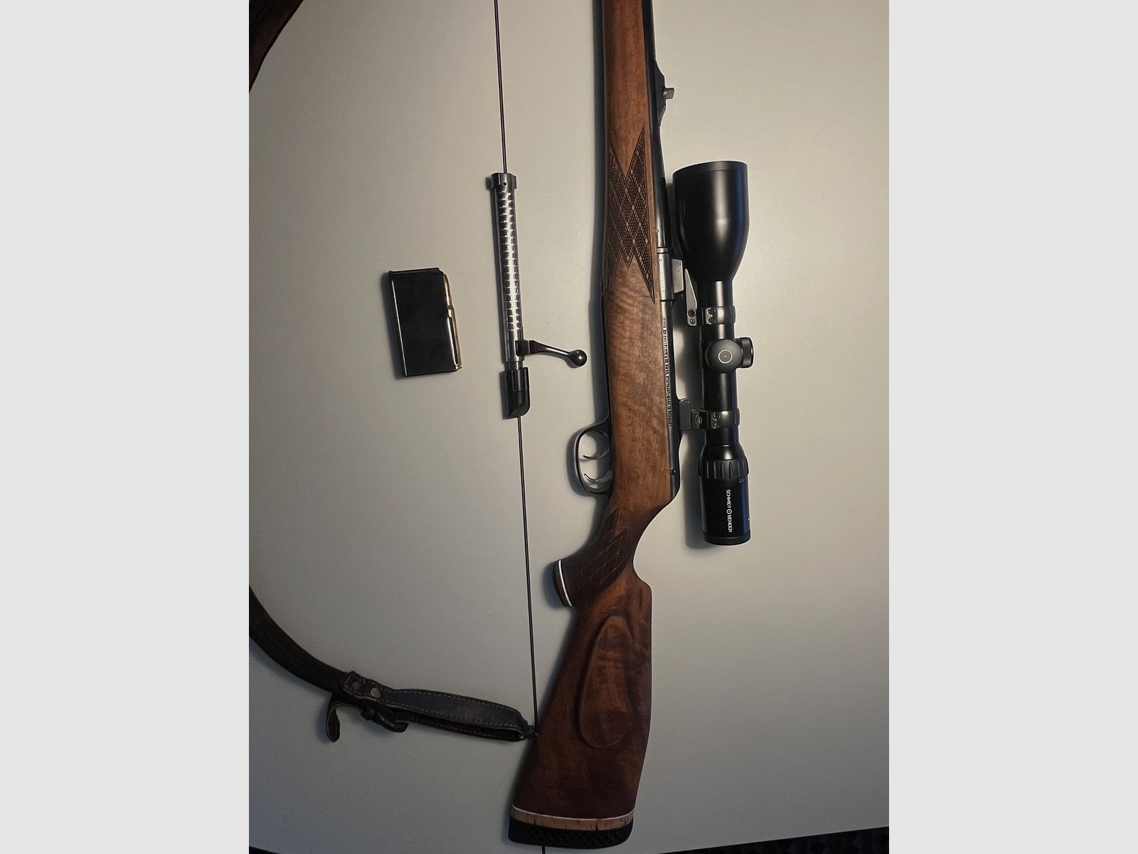 Repetierer Stutzen Schrankwaffe Krico Liebhaberstück Blaser, Sauer, Heym