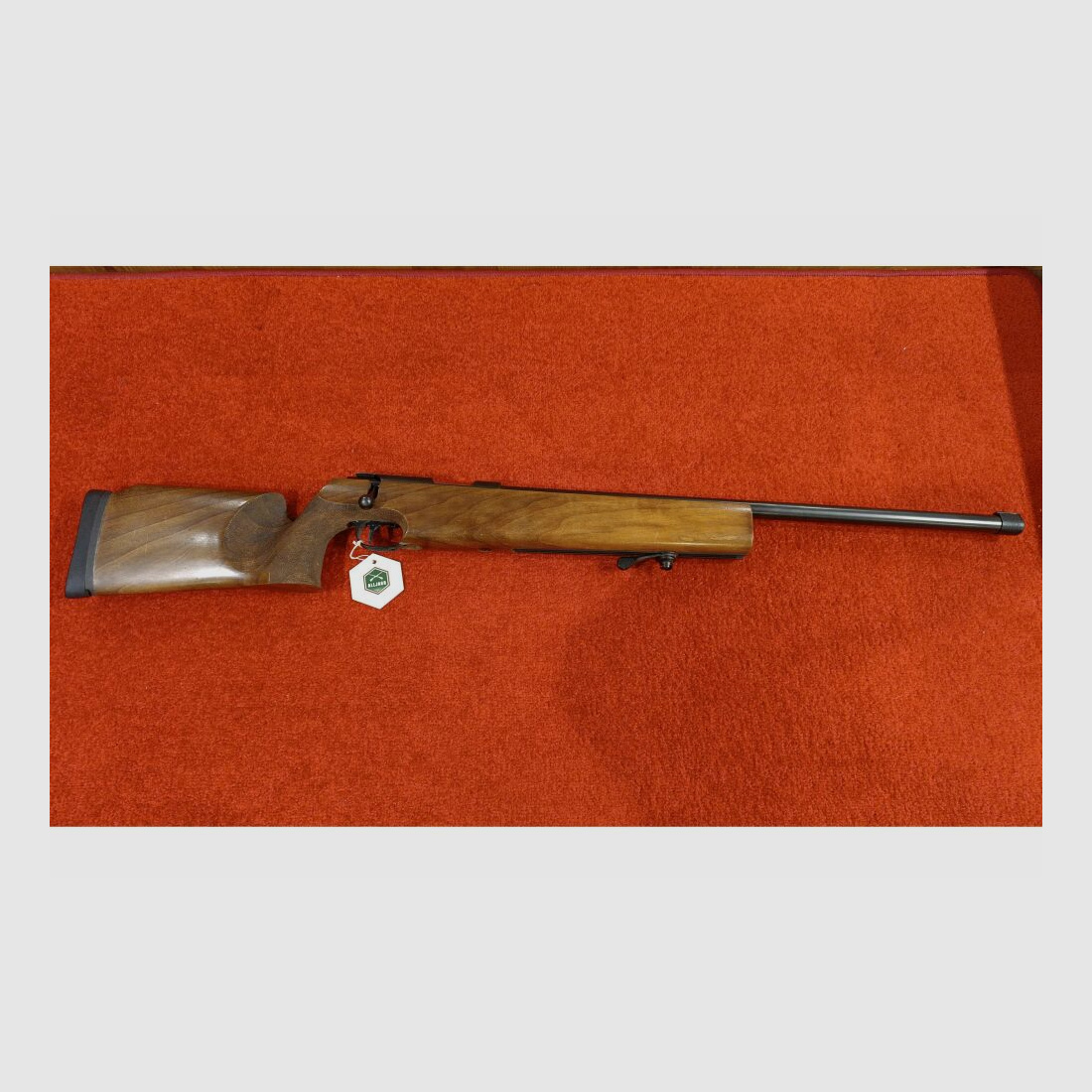 Single-shot match Walther .22lr