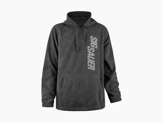 SIG SAUER Sudadera de forro polar con capucha - Hoodie Gris