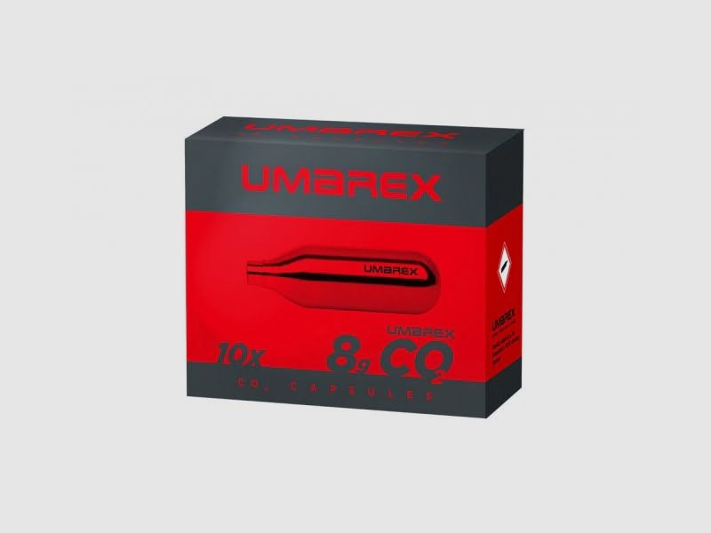 UX capsules de CO₂ de 8 grammes