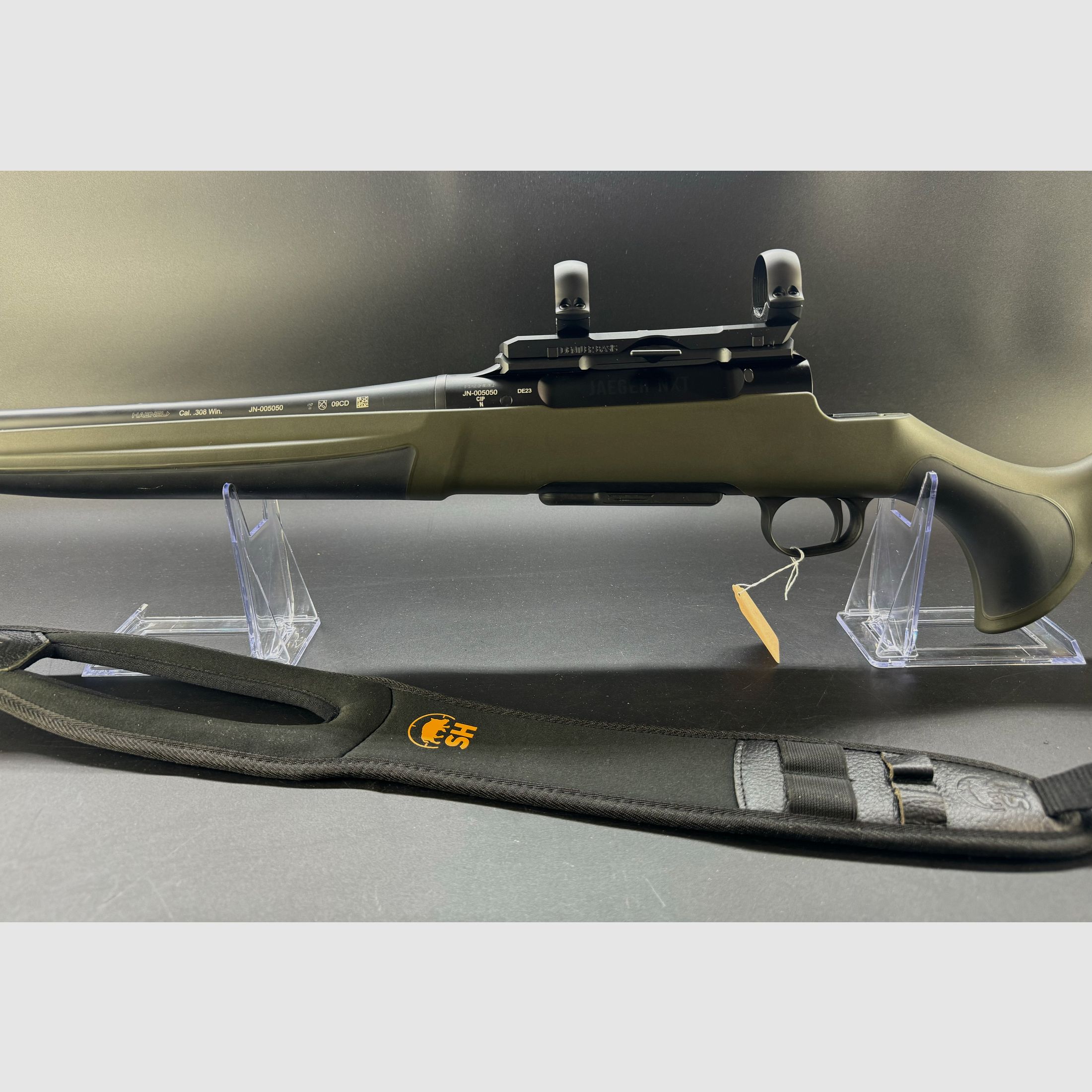Aussteller Haenel Repetierbüchse Jäger NXT Composite .308 Win., inkl. Dentler ohne Sauenhammerriemen