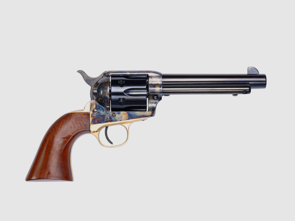 REV UBER 1873 CATTLEMAN .QD .45COLT 7.1/2" NEUES MODELL INOX US CODE 345029, Bild 7 von 19