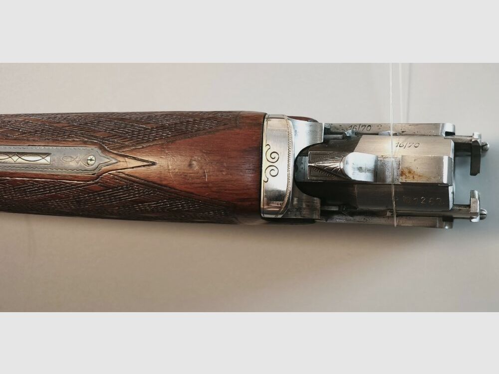 Heym Bockbüchsflinte mit Austauschlauf Bockdoppelflinte 7x65R;16/70