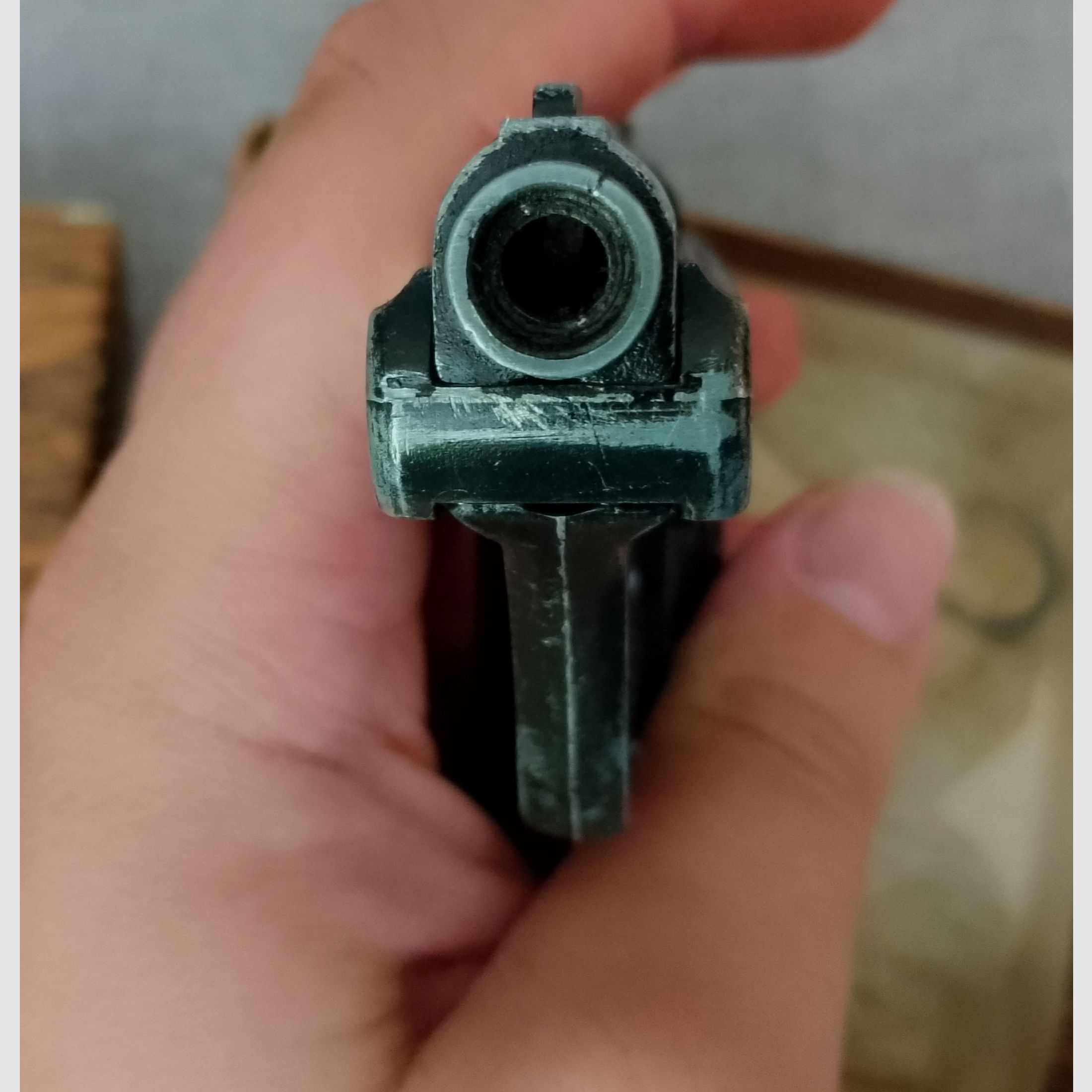 Seltene ME 8 Detective 8mm Knall im PTB 100/2