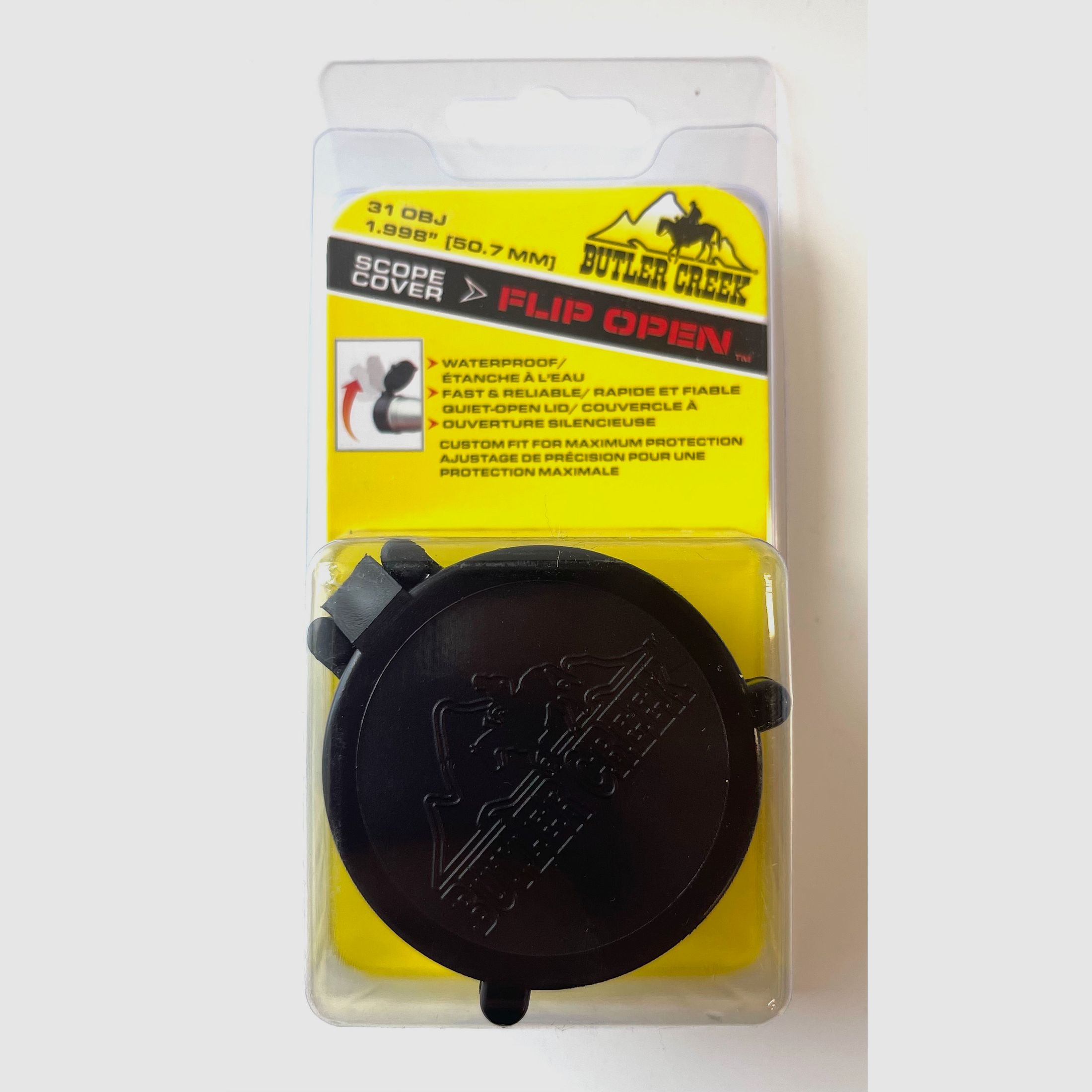 Butler Creek 30310 Flip Open Objectives tapa de objetivo 31 OBJ 50,7mm