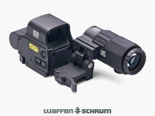 Eotech HHS V EXPS3 -4 + G45 Holosight + Magnifier SET, schwarz (Holosight mit Abs. -4)